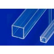 Professional Plastics Square Extruded Acrylic Tubes, 1.750 ID X 2.000 OD X 6FT (6/CS) [Case TACRESQ1.750X2.000X72.00-6CASE
